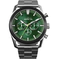thumbnail image 1 of Reloj Invicta Speedway de 45 mm en acero inoxidable con esfera verde, 1 of 1