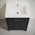 thumbnail image 3 of Virage 24" Freestanding Bathroom Vanity in Black Oak with Sink Top, 3 of 8