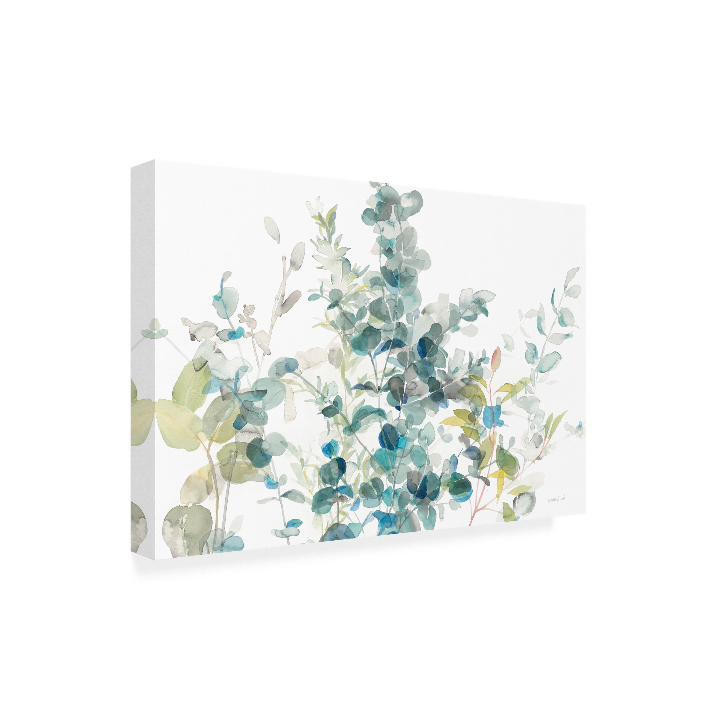 Danhui Nai 'Eucalyptus I White Crop' Outdoor All-Weather Wall Decor