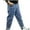 Blue1, variant on Qingpeng Toddler Boys Jogger Jeans Kids Elastic Waist Casual Loose Cargo Pants with Pockets