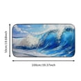 thumbnail image 5 of ONETECH Ocean Wave, Beach, Clouds Front Door Mat Outdoor Entrance Mat for Home Entrance Outside Entry 19.68*39.37 in, 5 of 6