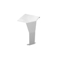 thumbnail image 1 of Baseboarders Premium Easy Slip-on Baseboard Heater Cover - White (Any Size, Inside 90 Degree Corner), 1 of 3