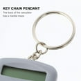 thumbnail image 6 of 2 Pcs Mini Calculator Keychain Portable Cute Cartoon Calculator Electronic Pocket Calculator with Keyring Kids Student School Supplies Key Decoration (Gray), 6 of 8