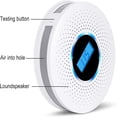 thumbnail image 4 of Detector CO Sound LCD Screen, Alarm CO Detector, Carbon Monoxide Detector, Portable Home Office Bedroom, Foldable Metal Frame, 2-Tier Design, for Dorm Safe Living, 4 of 6