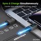 thumbnail image 4 of Cable USB-C GEARit 100W Carga Rápida 1m Trenzado Gris, 4 of 9