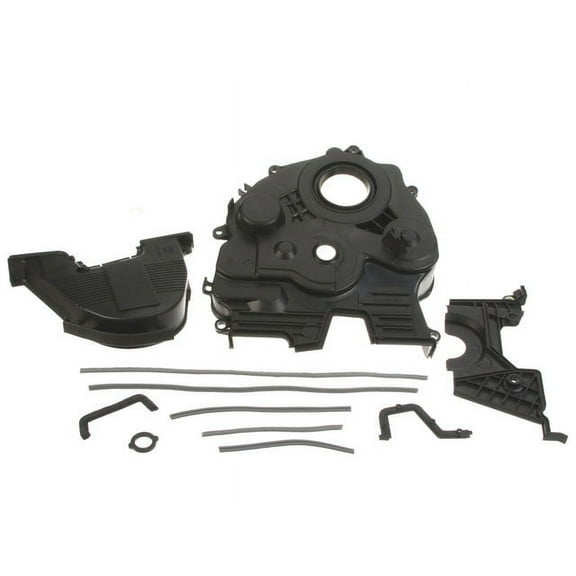 Timing Cover 3 Piece Set with Gaskets - Compatible with 1994 - 2002 Honda Accord 1995 1996 1997 1998 1999 2000 2001
