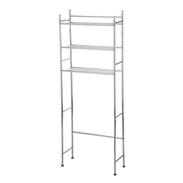 Mainstays over the Toilet Steel 3Shelf Storage Shelf Unit Space Saver
