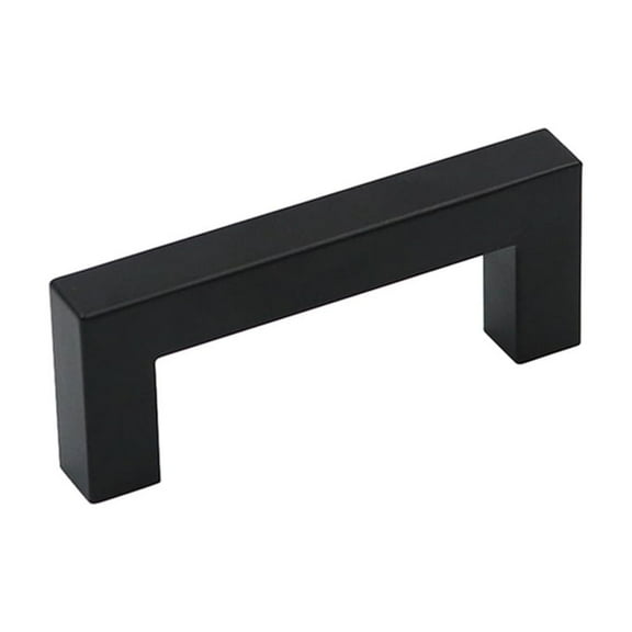 Fitviso 25 Pack 2.75 Inch(70mm) Matte Black Kitchen Cabinet Handles Drawer Pulls for Cabinets and Drawers