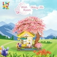 thumbnail image 1 of LHCX Cherry Bonsai Tree Building Sets For Girls, Mini Building Blocks Of Cherry Blossom Bonsai Tree Kit,Mini Bricks Sakura Tree House, Good Gift Choice For Kids And Adults, 1 of 5