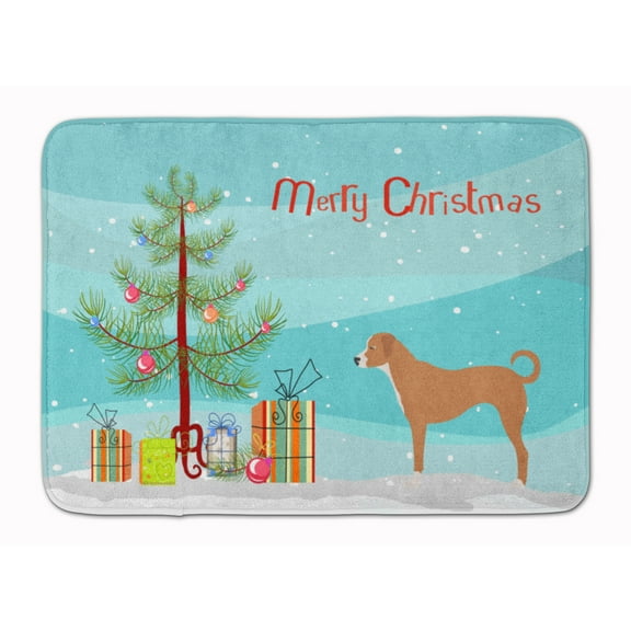 Australian Pinscher Christmas Machine Washable Memory Foam Mat