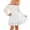 Z01-01White, variant on TBWNWG Girls Carnival Dress For Party Pretend Play Performance And Festive Celebration,Size 5-6 Years