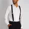 thumbnail image 5 of Tirantes Dockers para hombre, lisos, negros y ajustables, 5 of 5