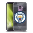 thumbnail image 1 of Head Case Designs Officially Licensed Manchester City Man City FC Badge Geometric Black Full Colour Soft Gel Case Compatible with Samsung Galaxy S9, 1 of 7