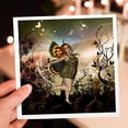 thumbnail image 7 of 3drose, Cute Little Dancing Fairy, 6 Greeting Cards with Envelopes, 7 of 7