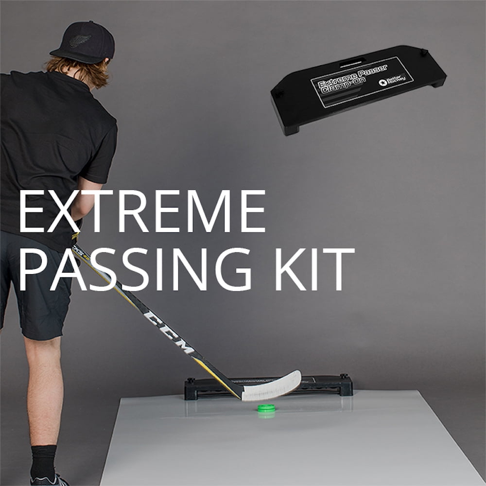 Better Hockey Extreme Passing Kit Pro Shooting Pad with Puck Rebounder Better Hockey Extreme Passing Kit Pro Shooting Pad with Puck Rebounder