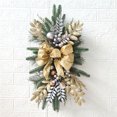 thumbnail image 3 of Swag Trim Garland Ornamento Corona de Navidad Sin/con suministros de fiesta ligeros, 3 of 8