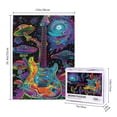 thumbnail image 4 of 500 PCS Colorful Mushrooms And Guitar 500 Piece Puzzle For Adults,Unique And Beautiful Design,Stunningly Vibrant Colors,Funny Plant And Musical Instruments Wooden Jigsaw,Stress Relieving Pleasure, 4 of 6
