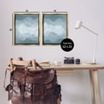 thumbnail image 4 of Stupell Industries Celestial Sun & Moon Landscape Painting Gold Floater Framed Canvas Art Print Wall Art, 17 x 21, Set of 2, 4 of 10