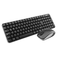 thumbnail image 1 of Kit de teclado y mouse inalámbrico negro y gris, 1 of 3