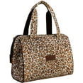 thumbnail image 1 of Lunch Bag Insulated Lunch Bags Reusable Lunch Box for Women Men Lunch Purse Bag Lunch Kit for Work/Outdoor/School(Leopard), 1 of 6