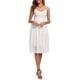 thumbnail image 4 of SAYOO Un vestido de cóctel elegante de encaje floral y rodilla sin mangas SAYOO  moda, 4 of 8