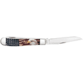 thumbnail image 4 of Case XX Knives Trapper Color-Infusion Patriotic Stainless Pocket Knife, 4 of 5