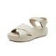 thumbnail image 4 of Sandalia Para Mujer Plataforma Acabado Tejido Color Beige beige 23.5, 4 of 7