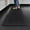 Black, variant on 1 PC Thick PVC Leather Kitchen Floor Mat With Long Waterproof And Slip Foot Pad(17.7"×29.5",Gray)