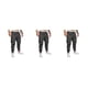 thumbnail image 2 of Pantalones de algodón Minnieouse para hombre Gris oscuro METRO, 2 of 6