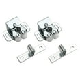 thumbnail image 1 of Loquet de Fermeture de Porte Attrape-Armoire Caravane Placard Maison Remplacement Rouleau 2 Pcs Bateau Double Matériel Acier Inoxydable, 1 of 8