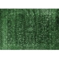 thumbnail image 1 of Ahgly Company Indoor Rectangle Oriental Emerald Green Industrial Area Rugs, 2' x 4', 1 of 4