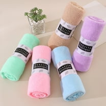 New Release,Quick Drying Hand Towels, Microfiber Coral Velvet Towels, Highly Absorbent 13 x 29 Inches,Vsgery,Blue