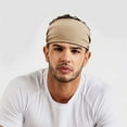thumbnail image 2 of Diadema de sudor para yoga, banda elástica transpirable antideslizante para el cabello para hombres y mujeres, deportes Tmvgtek formación de fitness, 2 of 8