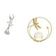 thumbnail image 5 of Figura decorativa moderna de una bailarina con bola de cristal, ideal para dormitorio, chimenea, oficina, entrada, pasillo, sala de estar o escritorio, 5 of 8