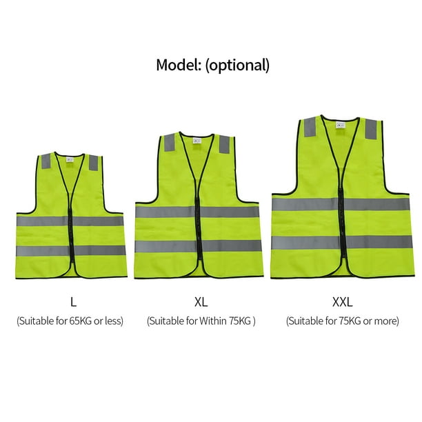High Visibility Safety Vest Multi Purpose Vest Bright and