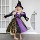 thumbnail image 5 of Vestido de fiesta de bruja para niñas de Halloween, disfraz de fantasma gótico, bata, vestido con tutú, sombrero de bruja para fiesta de carnaval de Purim, 5 of 5