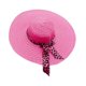 thumbnail image 3 of Qarigey Sombrero de ala ancha de paja de verano para mujer, sombrilla de viaje para playa y pesca, gorra de Panamá, sombrero de vestir para exteriores Sombreros Rosa roja Qarigey PS9658-08, 3 of 6