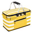 thumbnail image 1 of Kefomol Cesta De Picnic Aislada, Bolsa Térmica Plegable A Prueba De Fugas, Cesta De Comestibles De 26 Litros Con Tapa, 2 Asas Resistentes, Cesta De Almacenamiento Para Picnic, Entrega De Alimentos, Sa, 1 of 7