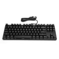 thumbnail image 5 of 87 teclas Teclado mecánico Entretenimiento Juegos Luz mixta Accesorios de computadora 919Negro, 5 of 5