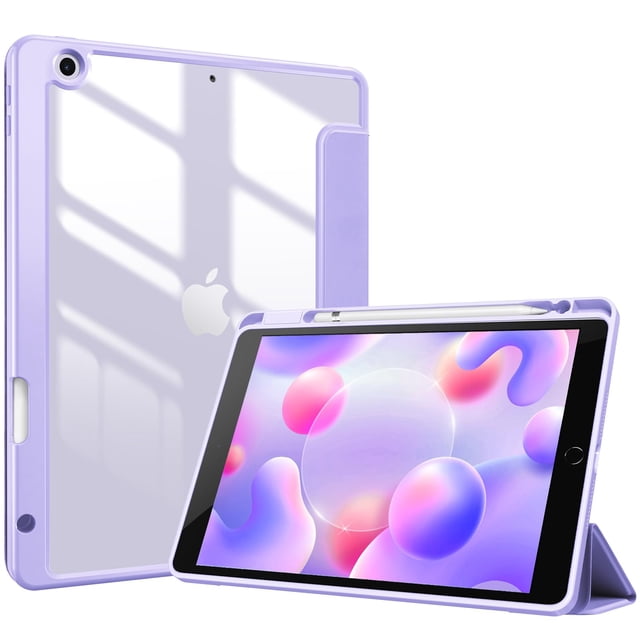 Funda ProCase Slim para iPad 9ª, 8ª y 7ª generación de 10,2 pulgadas, color morado