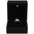 thumbnail image 2 of Caja para anillo con luz LED AurixCompact 1Pza Negro 6x6.5x5cm PVC Joyero., 2 of 5