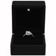thumbnail image 2 of Estuche elegante para anillo AurixCompact 2Pzas Negro 6x6.5x5cm PVC Joyero., 2 of 5