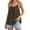 Green, variant on Summer Tank Tops for Women Casual Loose Fit Sleeveless Backless Cotton Linen Tanks Beach Vacation Outfits