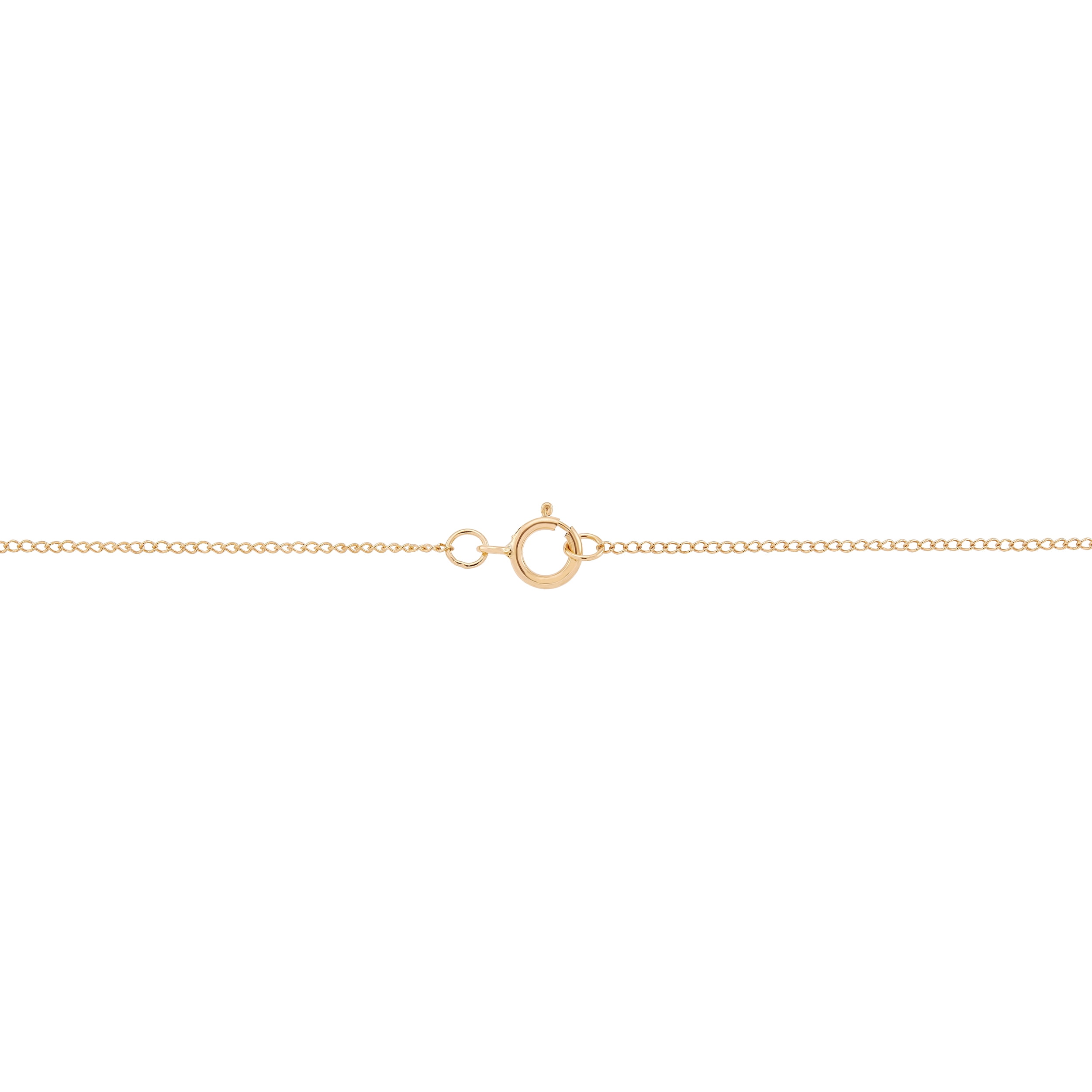 Brilliance Fine Jewelry Aurora Borealis Crystal Butterfly in 10K Yellow Gold on Gold Filled Chain Necklace, 13"