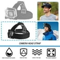 thumbnail image 4 of Accessories Kit for Insta360 One X3 X2 X RS R GO 2, Head Strap Mount + Chest Mount Harness + Backpack Clip Holder +, 4 of 5