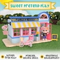 thumbnail image 6 of Honey Bee Acres In Bloom Flower Shop Dollhouse – 59 small accessories, Pretend Set for Kids Ages 3+, 6 of 9