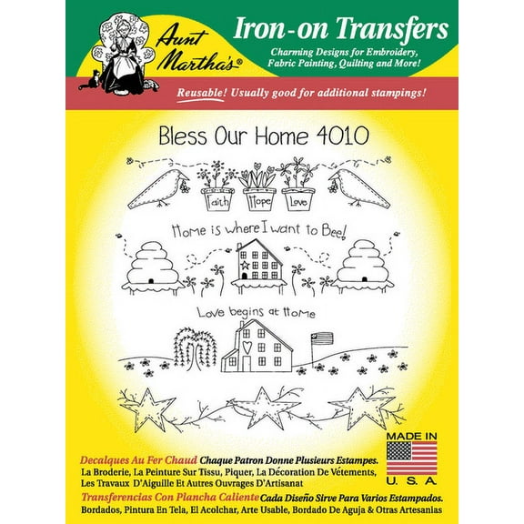 Aunt Martha's #4010 Bless Our Home