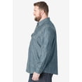 thumbnail image 3 of Boulder Creek By Kingsize Men's Big & Tall  Long Sleeve Denim And Twill Shirt, 3 of 6