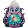 thumbnail image 3 of pequeña con correa doble para mujer con diseño de villanos de Disney de Loungefly con bola de cristal y Ursula, 3 of 5