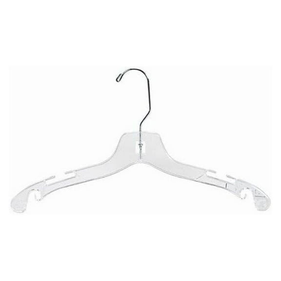 Children's Clear Plastic Dress Hanger - 14" (100)